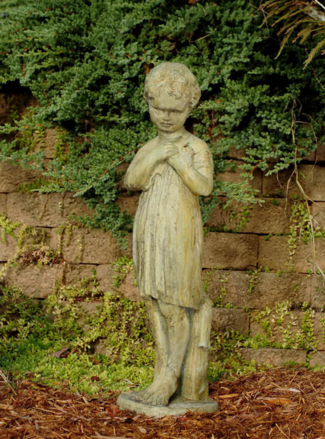 Unique Stone - English Garden Girl Statue 