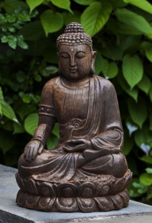 Campania International Antique Lotus Buddha 
